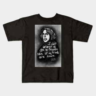 Oscar Wilde Drawing Kids T-Shirt